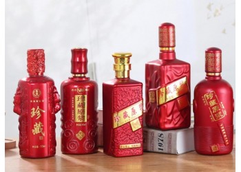 廣州酒瓶噴油加工廠，廣州酒瓶絲印燙金加工廠