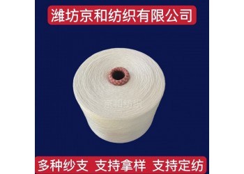 4支純棉竹節紗線 全棉紗 花式紗 加工定紡 京和紡織