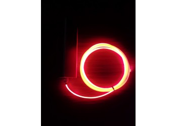 特力康定制戶外線桿光導拉線警示設備 太陽能供電光導警示